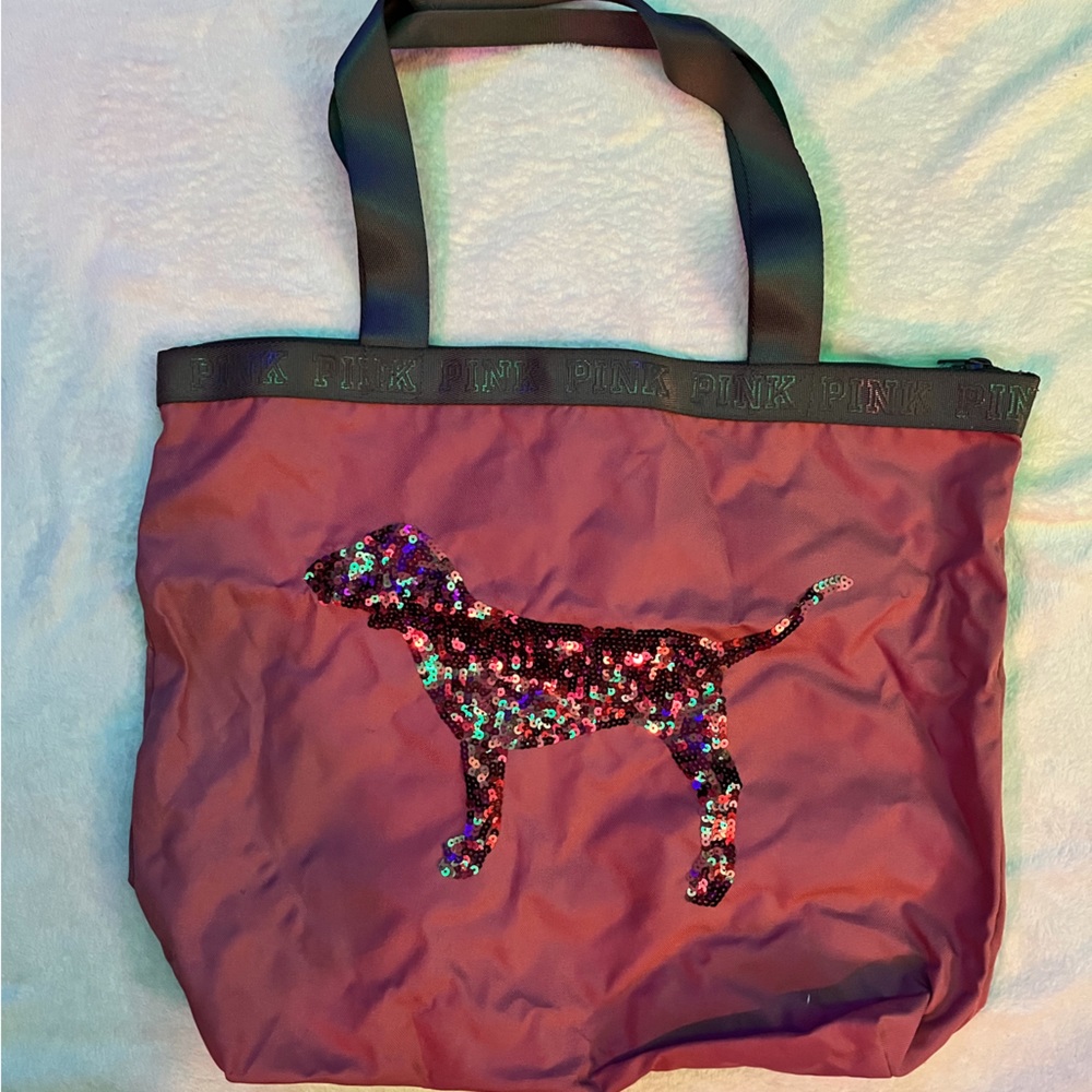 Victoria’s Secret pink tote